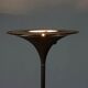 Vintage floor lamp in enamelled metal and brass, design, Italy, 1980s