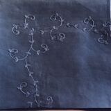 Black nape and towels in organdi