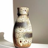 Ceramic vase Fat Lava West Germany 60's Height 30 cm