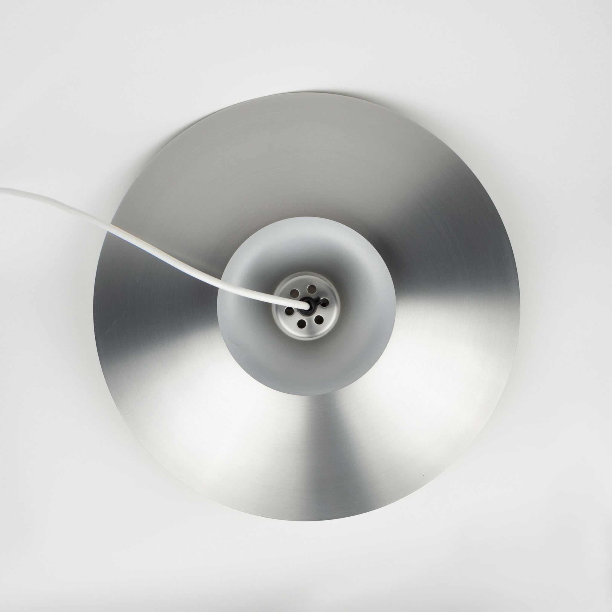 Pair of Danish vintage pendant lamps Volga by Kurt Wiborg, Jeka, 1980s