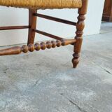 Napoléon III Period Nurse's Chair in Fruitwood