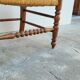 Napoléon III Period Nurse's Chair in Fruitwood
