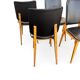 Lot de 6 chaises scandinaves Années 60