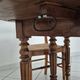 Louis Philippe round table in walnut