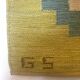 Suede Wool Rug 1960s