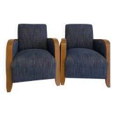 Art Deco armchairs