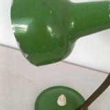 Lampe de table vert,  années 50  .