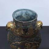 Chinese archaistic bronze vase, 19th century