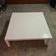 Table basse vintage bois massif