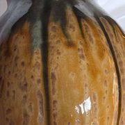 Pichet Citrouille En Terre Cuite Vernissée