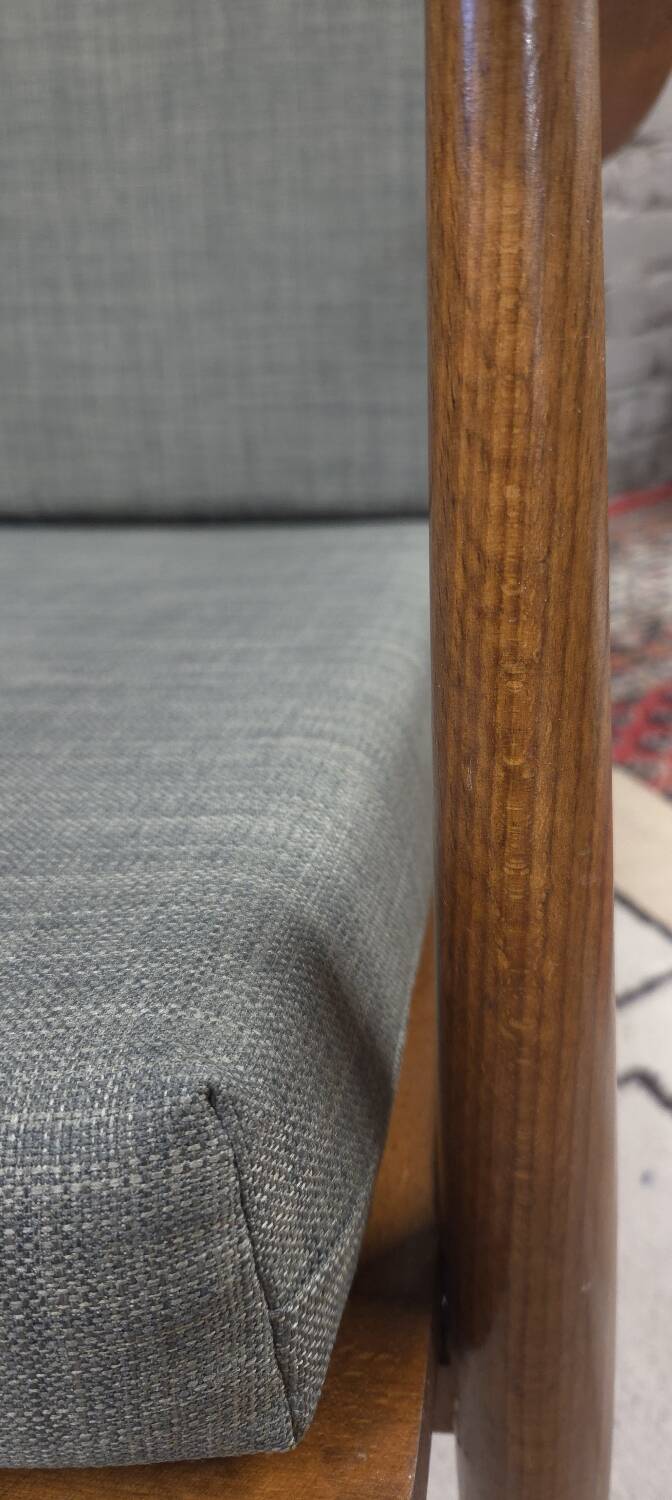 Paire de fauteuils scandinave en teck 1960
