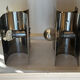 Pair of Harvey Guzzini wall lights Italy - Chrome Metal - Space Age year