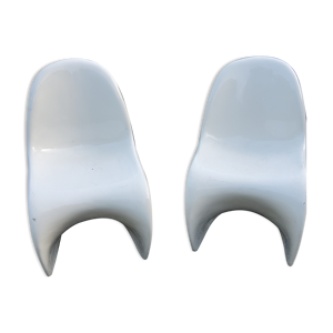 Paire de chaises S verner - panton