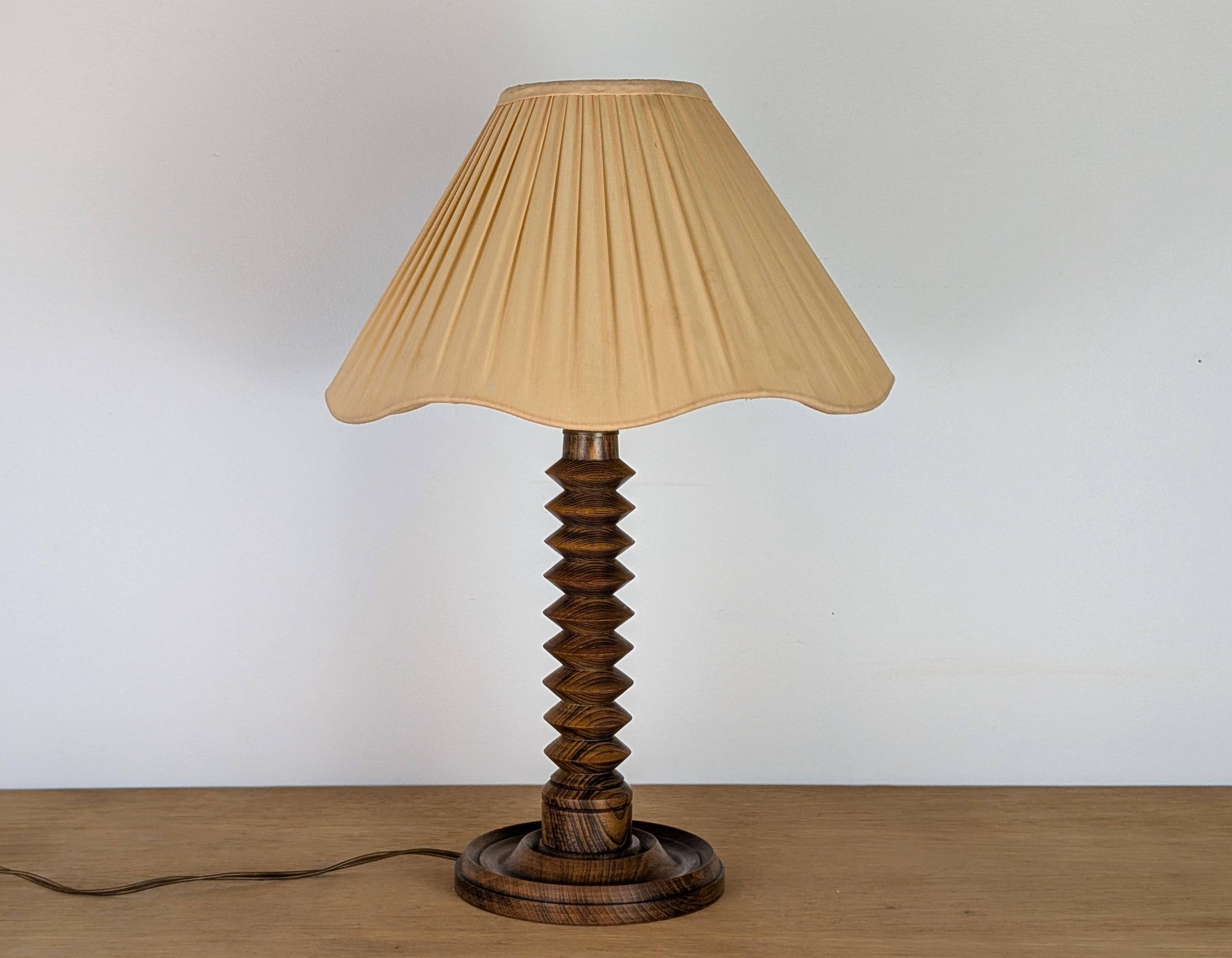 Wooden lamp