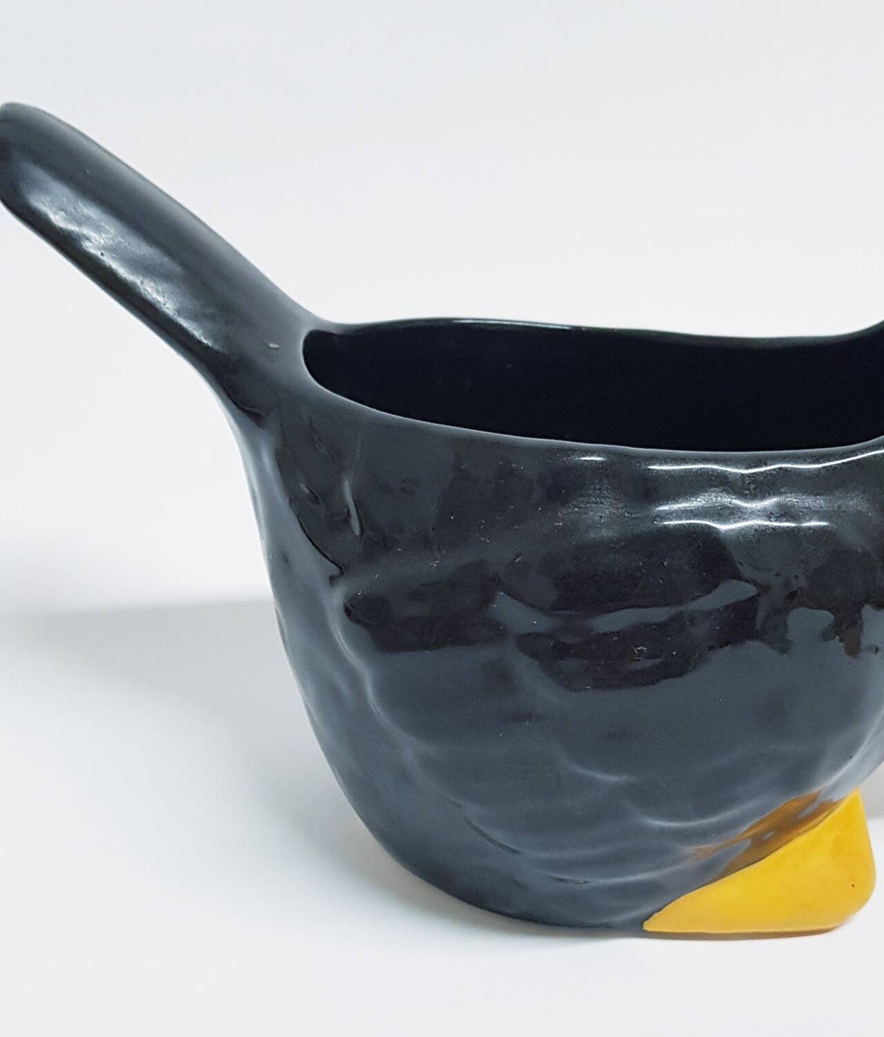 Cache-pot en céramique toucan vintage