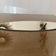 Beveled oval mirror to pose art deco 40s 50s 15x55cm