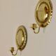 Pair Of Mid Century Swedish Brass Sconces
