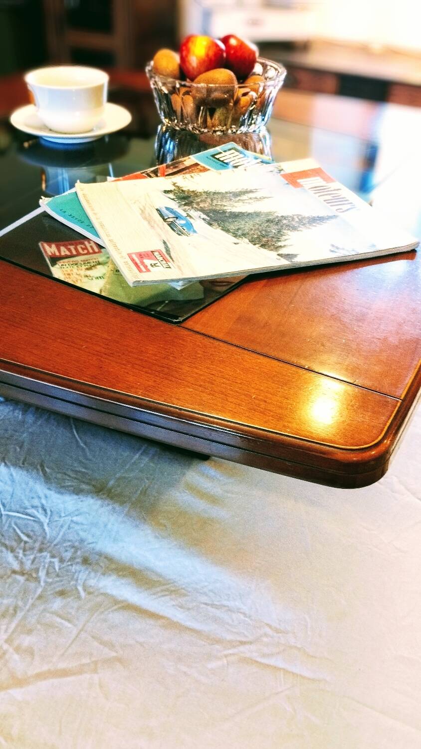 "The Twist" square coffee table