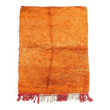 Moroccan rug Beni M'guild orange - 198 x 250 cm