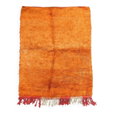 Tapis Marocain Beni M'guild orange - 198 x 250 cm