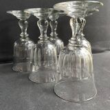6 verres à eau XIXème – Établissements Legras