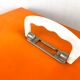 1970 - Orange binder suitcase with hanging folder archive