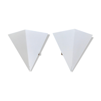 Pair of Lumalux sconces circa 1960