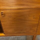 Scandinavian high enfilade 1960 solid teak