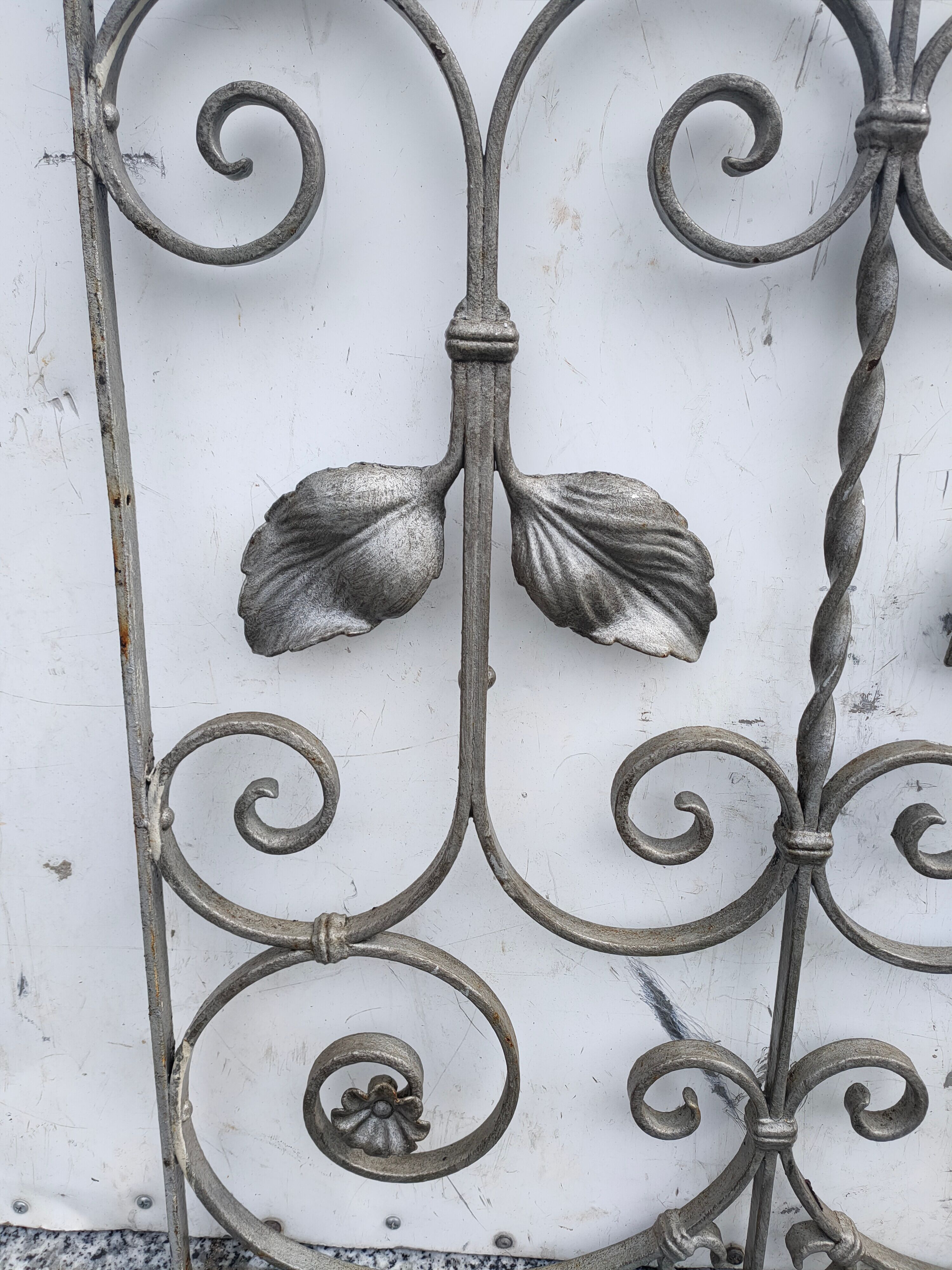 Wrought iron gate