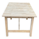 Renovated Scandinavian dining table in oak 145-200cm