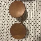 Pair of vintage tripod stools