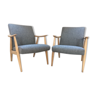 Pair of vintage armchairs