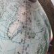 World globe, 1960s/70s.