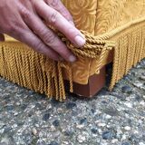 Pair of mustard club chairs