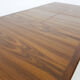 Mid-century teak extendable dining table, Netherlands 1950's