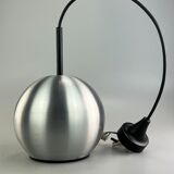 60s 70s Erco ceiling lamp ceiling light ball lamp metal aluminum