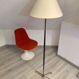 Floor lamp metal brass year 50 design Lunel / vintage