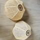 Duo d’abats jours vintage en osier