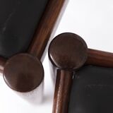 2 of 6 Vintage Chairs 1960s by Alfred Hendrickx for Belform