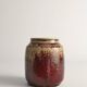 Unique Oxblood Glazed Stoneware Pieces, By Henning Nilsson, Set of 3