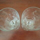 Crystal wine glasses