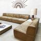 Canapé modulable en cuir design vintage De Sede DS-15