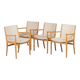 Armchairs by Kai Lyngfeldt Larsen for Søren Willadsen, Denmark, 1950s, Set of 4