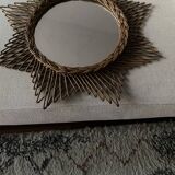 Rattan Mirror