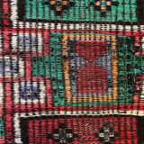 Large Vintage Turkish Kilim Rug 350x195 cm Wool Jajim Kelim