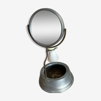 Miroir vintage rond et articulé 38x33cm | Selency