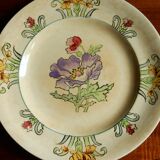 Longwy Hand-painted collector's plate