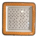 Large Square Plate Geneviève Lethu Mado Floral Decor 37x37cm