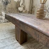 Workbench bench coffee table solid oak XXL