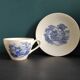 French Vintage Luneville porcelain coffee set